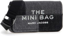 Load image into Gallery viewer, Marc Jacobs The Mini Patchwork Denim Crossbody Bag (Color 013)