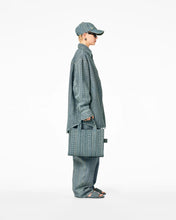Load image into Gallery viewer, Marc Jacobs The Washed Monogram Denim Medium Tote Bag (Color 473)