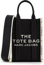 Load image into Gallery viewer, Marc Jacobs The Jacquard Phone Tote Bag - Black