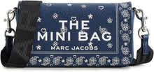 Load image into Gallery viewer, Marc Jacobs The Mini Bag - Blue - Shown in Navy Multi
