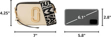 Load image into Gallery viewer, Marc Jacobs The Snapshot Bag - Cloud White/Multi
