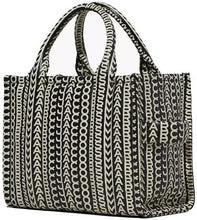 Load image into Gallery viewer, Marc Jacobs The Small Tote - Black/White