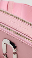Load image into Gallery viewer, Marc Jacobs The Solid Snapshot Crossbody Bag - Ribbon Pink