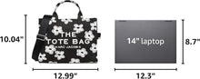 Load image into Gallery viewer, Marc Jacobs The Daisy Canvas Medium Tote Bag (Color 005)