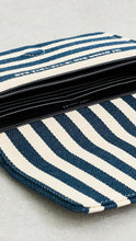 Load image into Gallery viewer, Marc Jacobs The Stripe Canvas Mini Bag - Blue Sea Multi