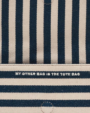 Load image into Gallery viewer, Marc Jacobs The Stripe Canvas Mini Bag - Blue Sea Multi