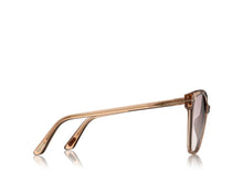 Load image into Gallery viewer, Tom Ford Ani FT0844 Sunglasses - 45G Shiny Light Brown / Brown Mirror