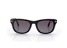 Load image into Gallery viewer, Tom Ford Kendel FT1076 Sunglasses - 01B Shiny Black / Gradient Smoke