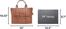 Load image into Gallery viewer, Marc Jacobs The Small Traveler Tote - Argan Oil, Brown