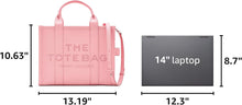 Load image into Gallery viewer, Marc Jacobs The Leather Medium Tote Bag - Ribbon Pink