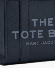 Load image into Gallery viewer, Marc Jacobs The Leather Mini Tote Bag - Blue Sea