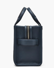 Load image into Gallery viewer, Marc Jacobs The Leather Mini Tote Bag - Blue Sea