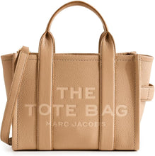 Load image into Gallery viewer, Marc Jacobs The Leather Small Tote Bag - Pink - Shown in Camel