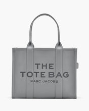 Load image into Gallery viewer, Marc Jacobs The Leather Tote Bag - Wolf Grey