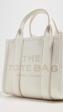 Load image into Gallery viewer, Marc Jacobs The Mini Tote - Cotton/Silver