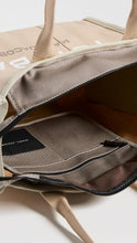 Load image into Gallery viewer, Marc Jacobs The Colorblock Large Tote Bag - Beige Multi - Shown in Slate