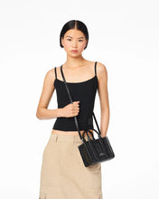 Load image into Gallery viewer, Marc Jacobs The Croc-Embossed Micro Tote Bag (Color 001)