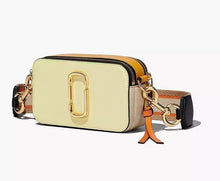 Load image into Gallery viewer, Marc Jacobs The Snapshot Color-Blocked Crossbody Tender Yellow Multi (Color 767)