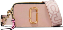 Load image into Gallery viewer, Marc Jacobs The Snapshot Color-Blocked Crossbody Lilas Multi (Color 996)
