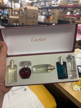 Load image into Gallery viewer, Cartier 5pcs Fragrance Set Declaration, Declaration Essence, Eau de Cartier, Délices, Roadster Samples