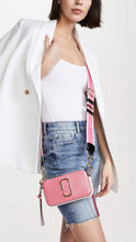 Load image into Gallery viewer, Marc Jacobs The Snapshot Camera Bag - Black/Red - Shown in Dragonfruit Multi