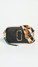 Load image into Gallery viewer, Marc Jacobs The Snapshot Camera Bag - Black/Honey Ginger Multi