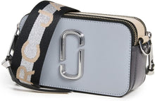 Load image into Gallery viewer, Marc Jacobs The Snapshot Bag - Wolf Grey Multi