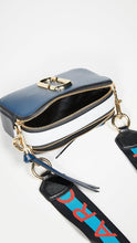 Load image into Gallery viewer, Marc Jacobs The Snapshot Camera Bag - Blue Sea Multi
