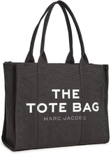 Load image into Gallery viewer, Marc Jacobs The Canvas Large Tote - Seafoam - Shown in Black