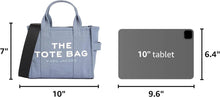 Load image into Gallery viewer, Marc Jacobs The Mini Tote - Blue Shadow