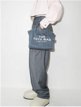 Load image into Gallery viewer, Marc Jacobs The Mini Tote - Blue Shadow