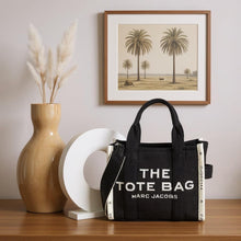 Load image into Gallery viewer, Marc Jacobs The Mini Traveler Tote - Black