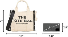 Load image into Gallery viewer, Marc Jacobs The Jacquard Mini Tote Bag - Warm Sand, Tan - Shown in Warm Sand