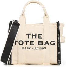 Load image into Gallery viewer, Marc Jacobs The Leather Small Tote - Merlot, Red - Shown in Warm Sand
