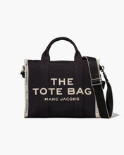 Load image into Gallery viewer, Marc Jacobs The Jacquard Medium Tote Bag - Black