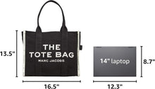 Load image into Gallery viewer, Marc Jacobs The Large Traveler Tote - Black