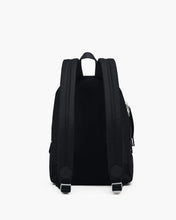 Load image into Gallery viewer, Marc Jacobs The Biker Nylon Medium Backpack - Black
