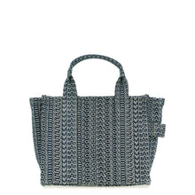 Load image into Gallery viewer, Marc Jacobs The Washed Monogram Denim Small Tote Bag (Color 473)
