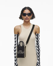 Load image into Gallery viewer, Marc Jacobs The Jacquard Phone Tote Bag - Black
