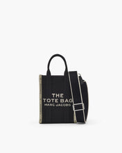 Load image into Gallery viewer, Marc Jacobs The Jacquard Phone Tote Bag - Black
