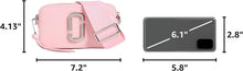 Load image into Gallery viewer, Marc Jacobs The Solid Snapshot Crossbody Bag - Ribbon Pink
