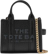 Load image into Gallery viewer, Marc Jacobs The Nano Tote Crossbody HandBag - Bow Pink - Shown in Black
