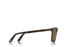 Load image into Gallery viewer, Tom Ford Fletcher FT0832 Sunglasses - 52H Dark Havana / Brown Polarized

