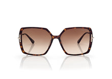 Load image into Gallery viewer, Tom Ford Joanna FT1039 Sunglasses - 52F Dark Havana / Gradient Brown
