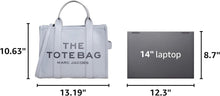Load image into Gallery viewer, Marc Jacobs The Medium Tote - Wolf Grey
