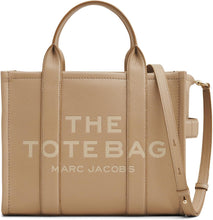 Load image into Gallery viewer, Marc Jacobs The Leather Small Tote Bag - Camel
