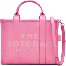 Load image into Gallery viewer, Marc Jacobs The Leather Medium Tote Bag - Petal Pink
