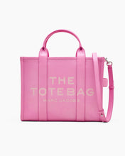 Load image into Gallery viewer, Marc Jacobs The Leather Medium Tote Bag - Petal Pink
