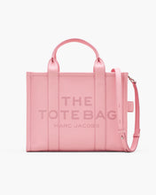 Load image into Gallery viewer, Marc Jacobs The Leather Medium Tote Bag - Ribbon Pink

