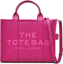 Load image into Gallery viewer, Marc Jacobs The Leather Medium Tote Bag - Lipstick Pink
